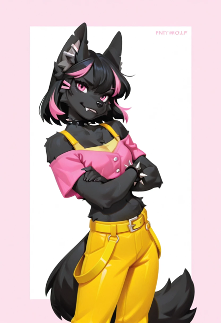 Unreleased Fortnite wolf girl (Illustrious) ILL