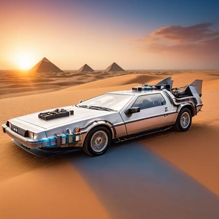 Back To The Future 1985 Delorean-GMR 1985 Delorean