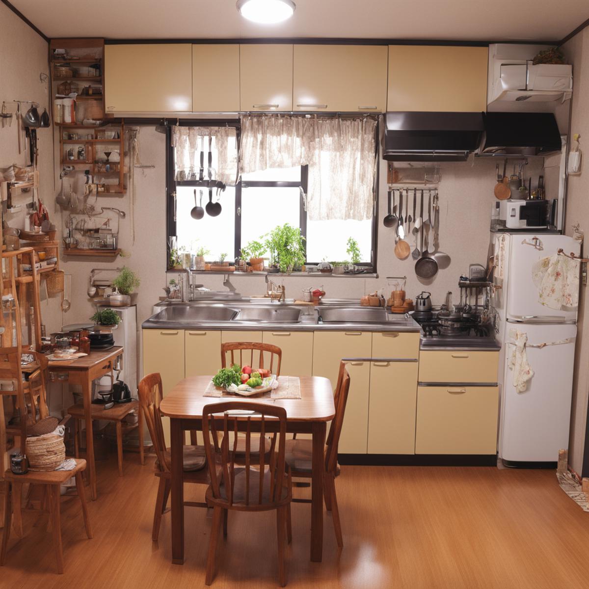日本の住宅の台所 Kitchens in Japanese Housing Complexes SDXL image by swingwings