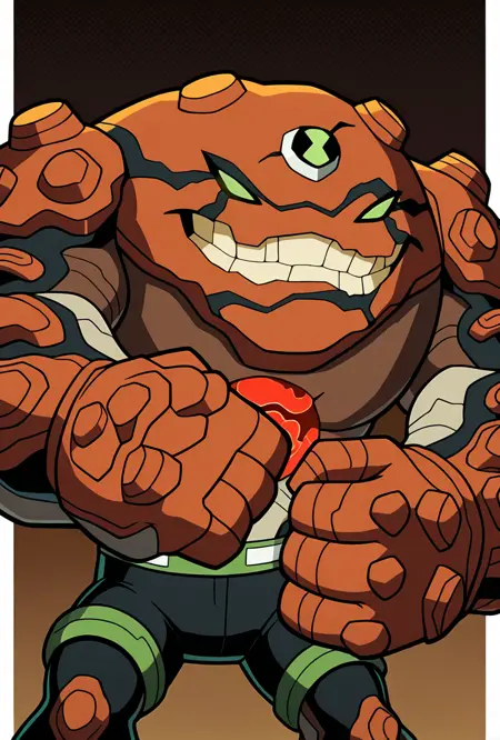 Gravattack -- Ben 10 Omniverse (chaquetrix support) Illust