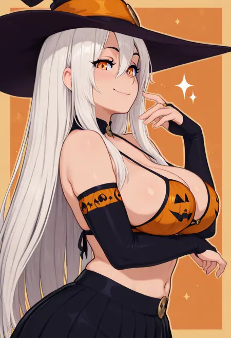 Pumpkin Spice Witch (Adult Illya) (Illya Odyssey) (Fate) [Illustrious]