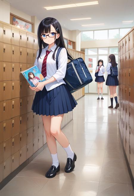 学校の下駄箱 / School shoelocker PONY PONY_V1