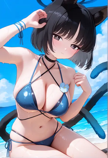 Kikyou Swimsuit キキョウ水着 from Blue Archive ブルアカ