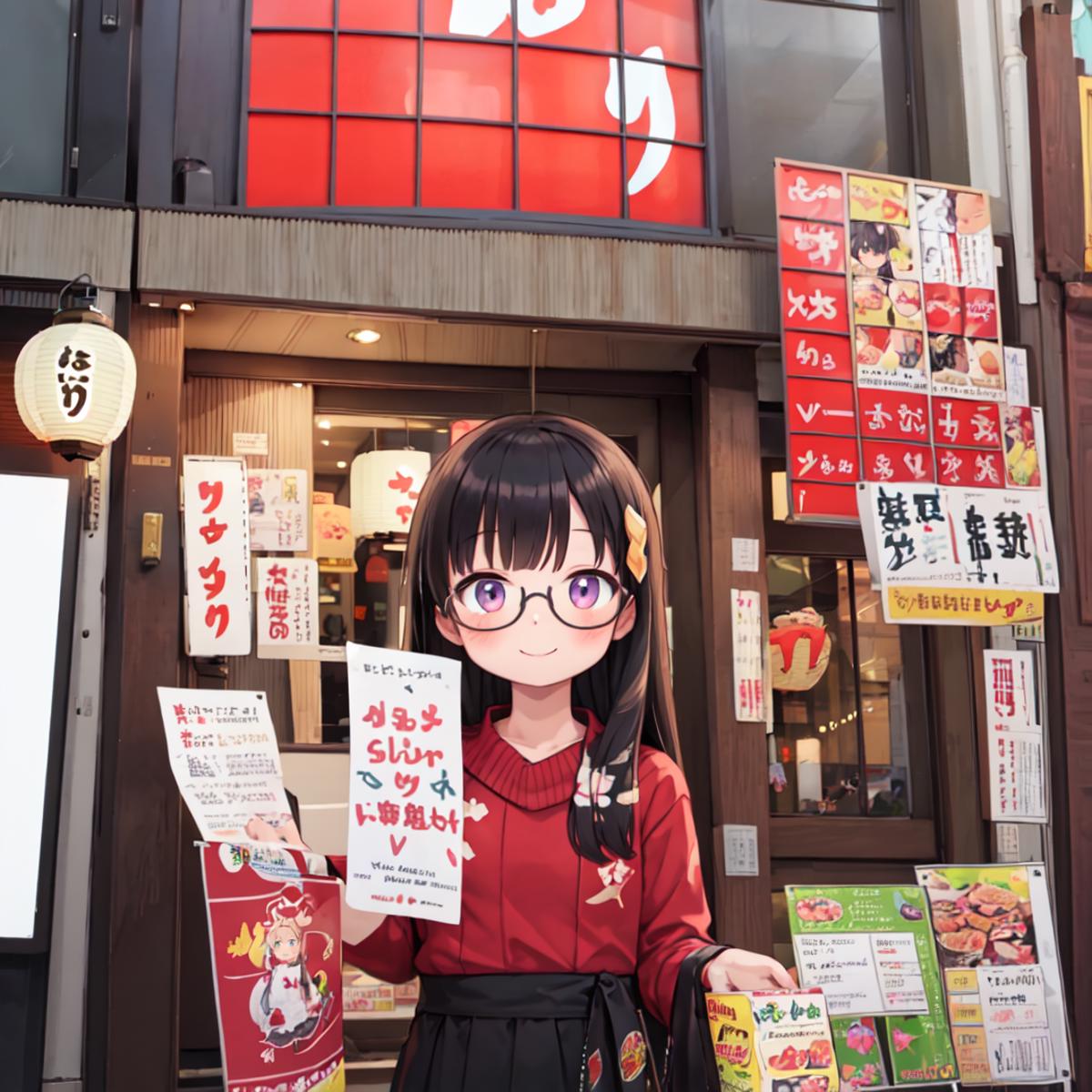 昭和25年創業の梅田のお好み焼き店 /Yukari SD15 image by swingwings