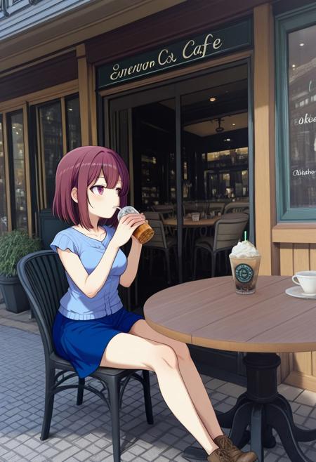 Photo-Background（写真の背景) keep anime character｜IL v2 IL