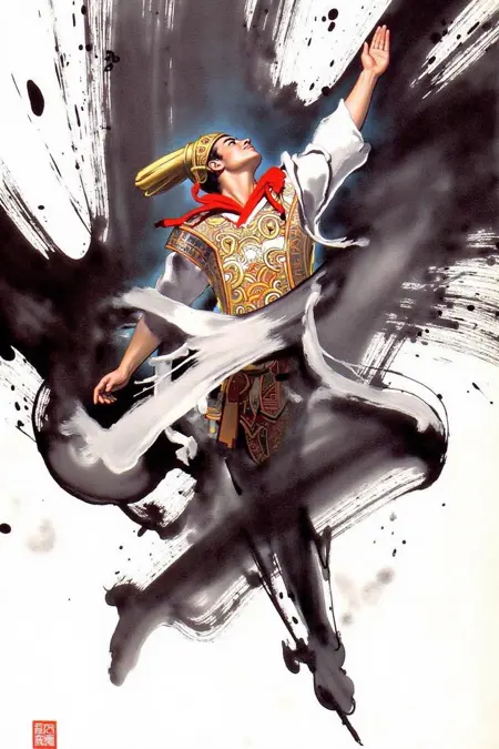 Magical Super Asia Poster Illustration Style (Chen Uen)