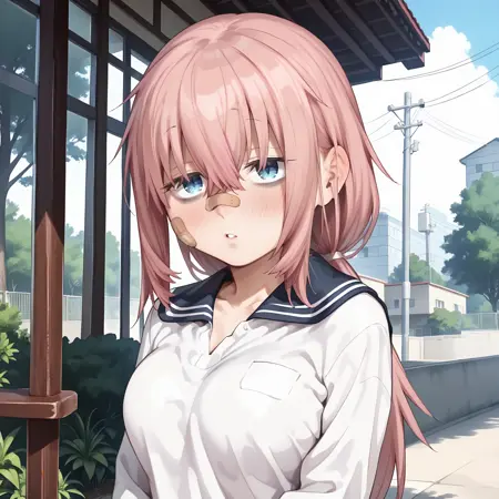 Komaro Michinoku (Seitokai ni mo Ana wa Aru!) XL pony LORA