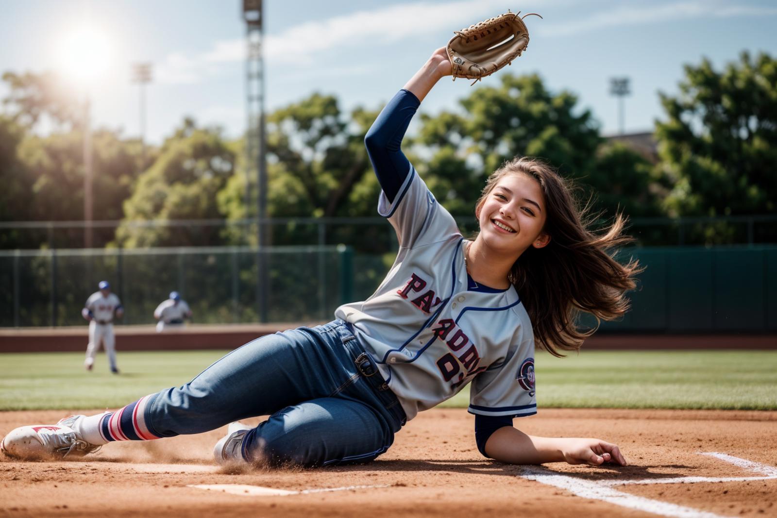 OpenPose, sliding in a baseball game. image by dickccchen761