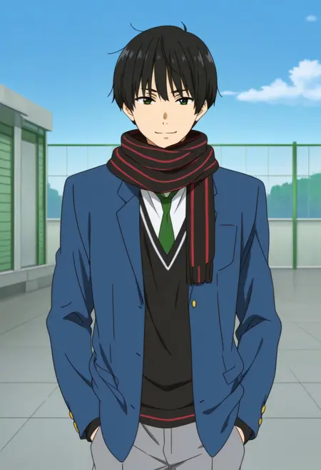 Hiroomi Nase from Kyoukai no Kanata