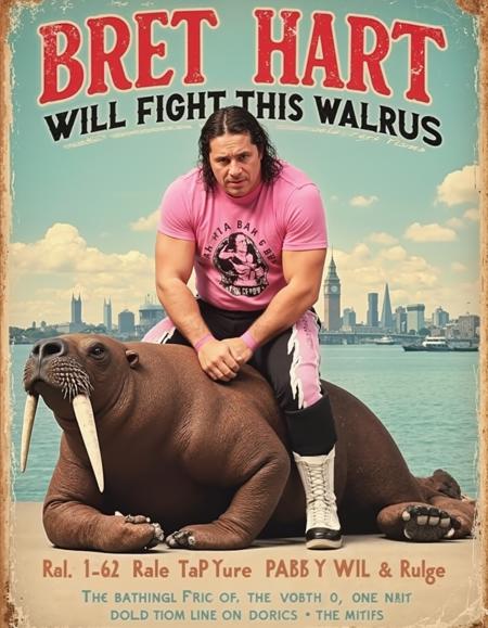 Bret "Hitman" Hart FLUX V1