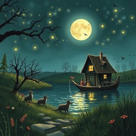 Twas brillig, and the slithy toves
      Did gyre and gimble in the wabe:
All mimsy were the borogoves,
      And the mome raths outgrabe.