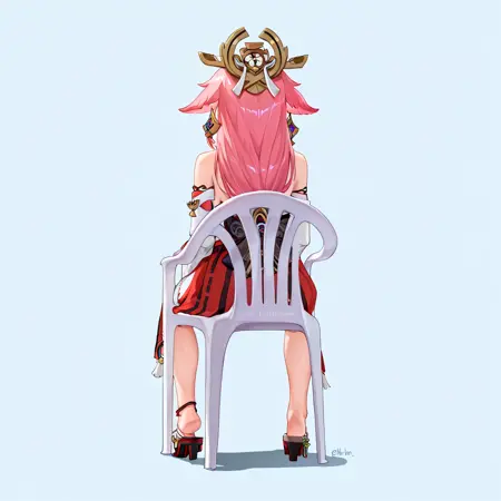 Monobloc chair