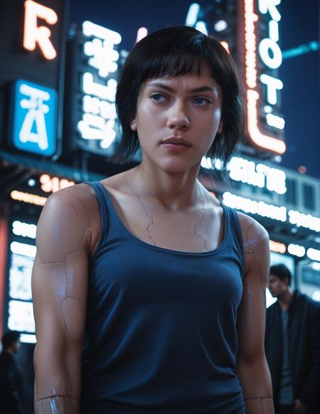 Major Motoko (Ghost in the shell 2017) - PonyXL v2