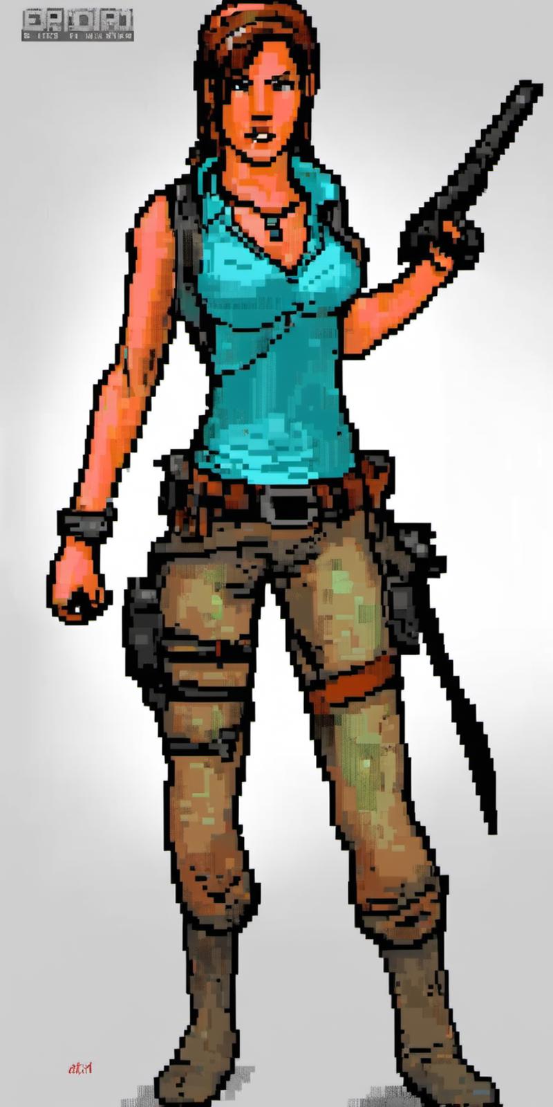 ANSI Art Style XL image by HanJammer