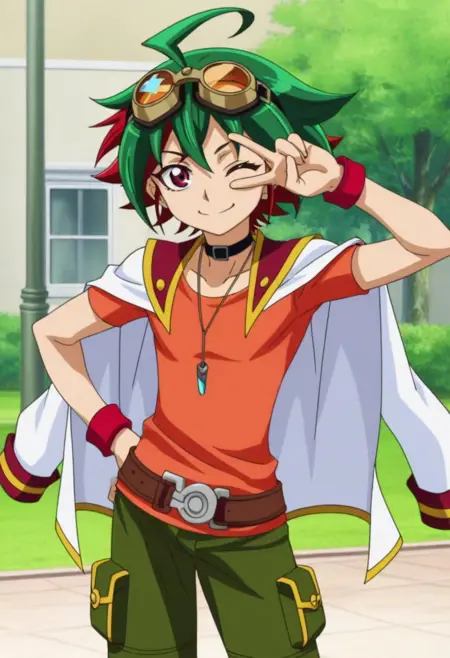 Yuya Sakaki from Yu-Gi-Oh! Arc-V