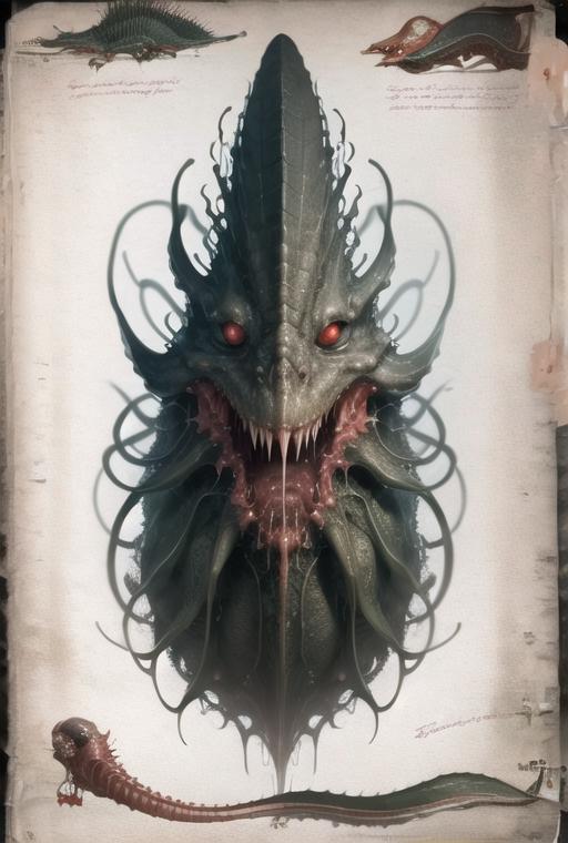 Fake Books : Cthulhu Mythos /  Bestiary image by Tomas_Aguilar