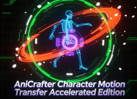 AniCrafter Character Motion Transfer Accelerated Edition