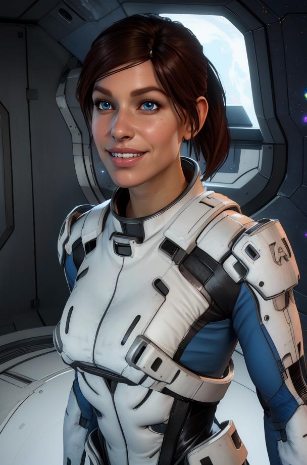 Sara Ryder - Mass Effect Andromeda - v3 | Stable Diffusion LoRA | Civitai