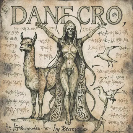 DaNecro Necronomicon Sketch Style