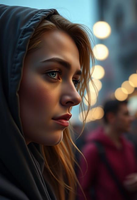 hyperrealistic digital painting by Jeremiah Ketner and Charlie Bowater and Stanley Artgerm and Thomas Saliot and J. Scott Campbell, shallow depth of field,gag, bokeh