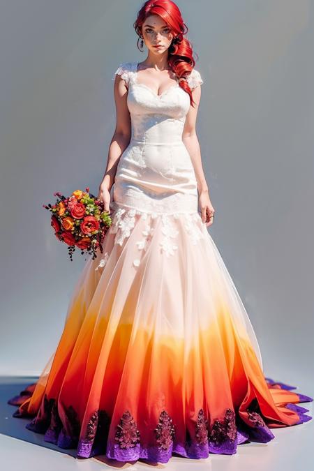 d1pw3dd1ngSS, wedding dress, long dress