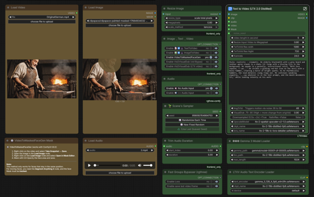 LTX2 All-in-One ComfyUI Workflow LTX2 Distilled AIO v1.3