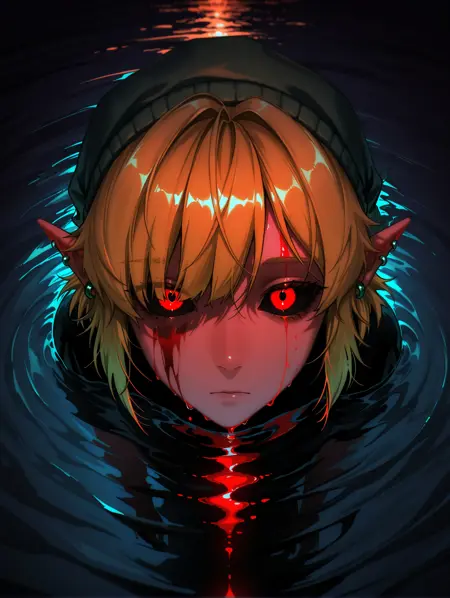 Ben Drowned | Creepypasta Character | Legend of Zelda Majora’s Mask | ShutUpImTired Version