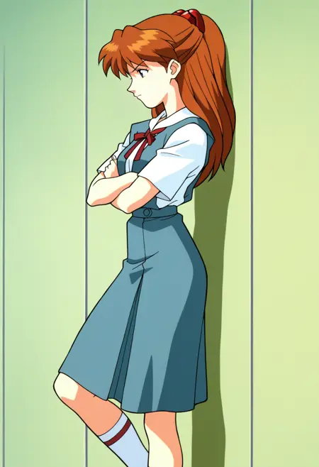 Asuka Langley Sohryu (惣流・アスカ・ラングレー), Neon Genesis Evangelion (新世紀エヴァンゲリオン), LoRA, PonyXL | IllustriousXL
