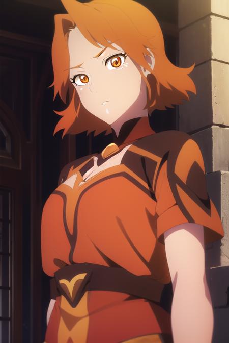 lina, (orange eyes:1.5),