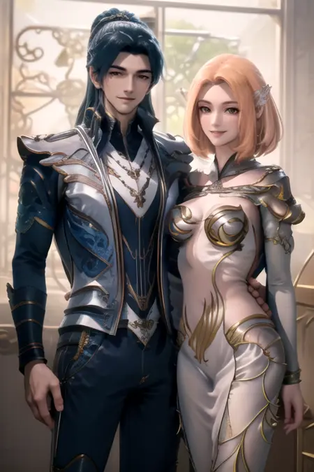 Tang San x Hu Liena (Douluo Dalu)
