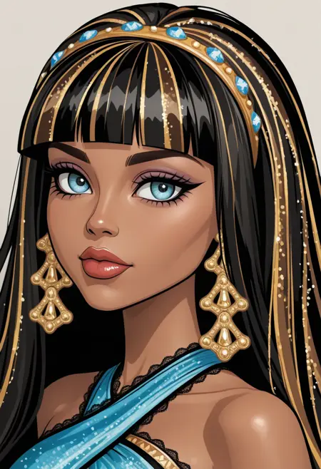 Cleo from Monster High [IllustriousXL]