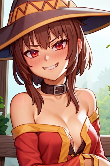 (masterpiece, best quality, absurdres),
bartolomeobari,
1girl, solo, smirk,
megumin, short hair, brown hair, red eyes
<lora:bartolomeobari_test_g:0.75>