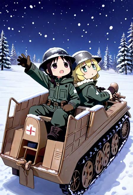 kettenkrad / ケッテンクラート(Flux/Illustrious) Kettenkrad illutrious