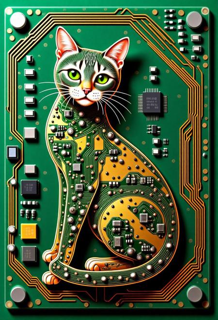 masterpiece, absurdres, a TzigoCBS cuircut-board with the text "no more cute cats in daily challenge", Jeddtlv3, high quality, ultra detailed, colorful, abstract, fantasy, photo realistic, 4k, Fantastic lighting. Detailed shadows, vivid colors, hyper-detailed, ultra-sharp, 8k , HDR+. The style is ultra-realistic with a touch of surrealism, dreamy atmosphere, and unique textures. ,