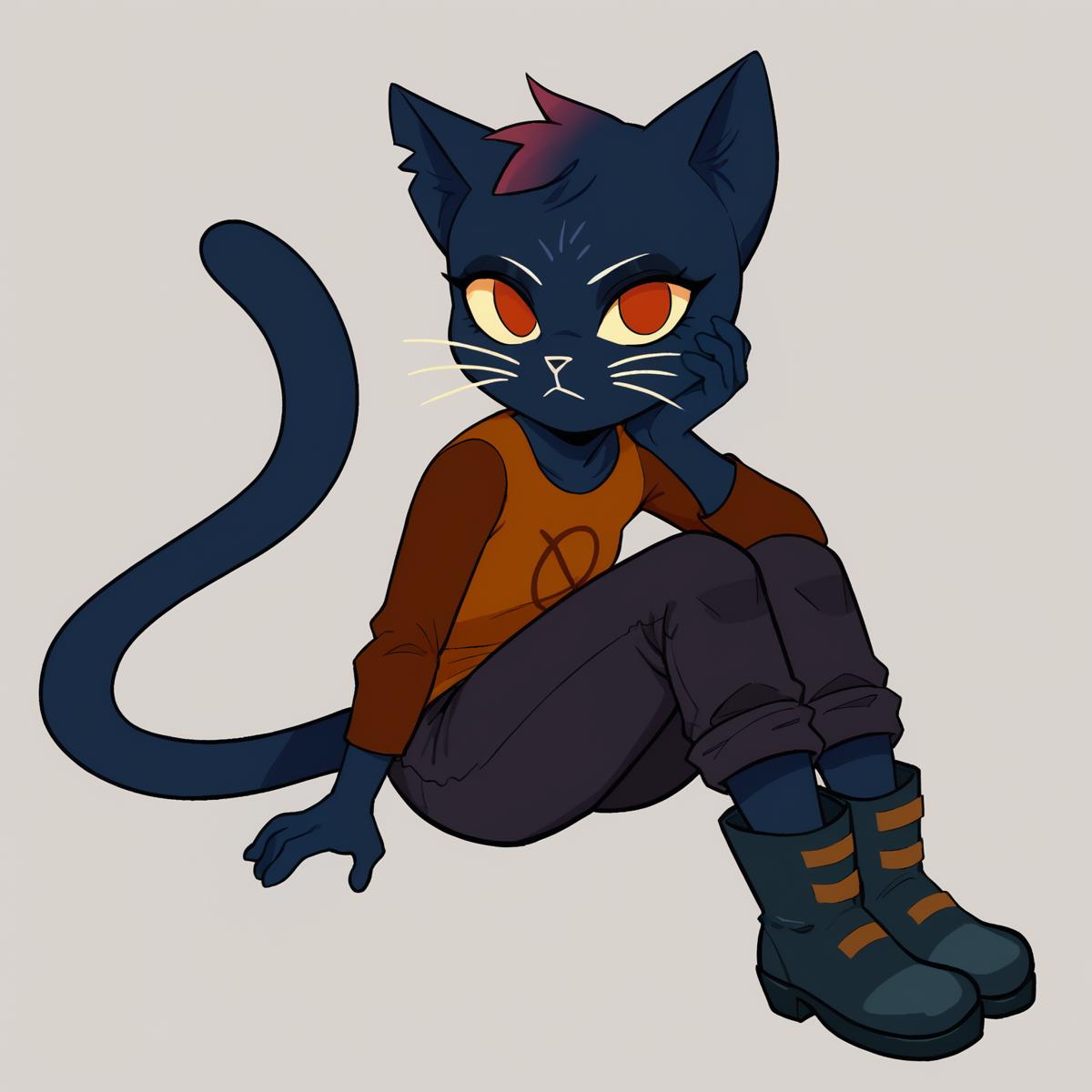 Mae Borowski (Night In The Woods) - v3.0 PONY | Stable Diffusion LoRA ...