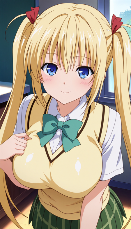 彩南高中 校服-出包王女（Sainan High School uniform-To LOVE-Ru） IllustriousXL