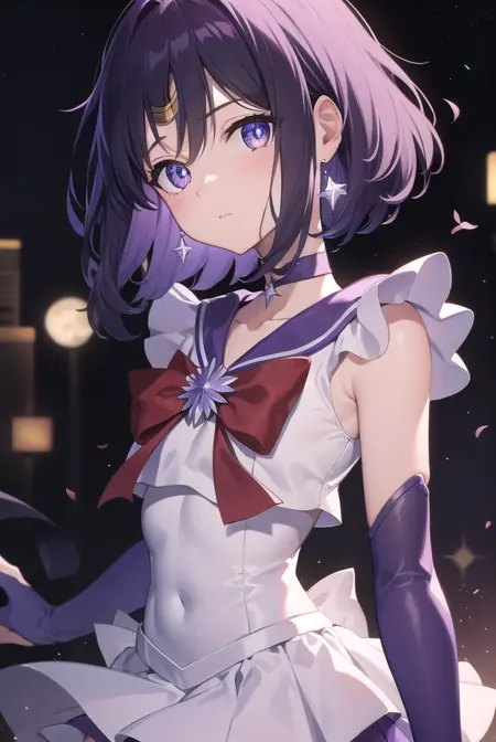 Hotaru Tomoe (土萠 ほたる) / Sailor Saturn (セーラーサターン) - Sailor Moon (美少女戦士セーラームーン)