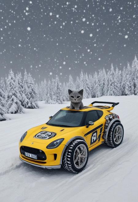 B4TT3R13S, cuteup, cute, cutieup, neko made of batteries, Pencil_morph_style, cat made of battery, snow, ice, Surreal with macabre undertones, earthy surreal edge,  feline made out of countless batteries,snow, ice, hyper detail, masterpiece, score_10, randshadscree, anime drawing style, anime movie, driving at high speed,countless galaxy,yellow, kitty made out of coffee, snow, ice, bright blue and yellow energized sport car, score_9, score_8_up, score_7_up, score_6_up, shiny, shiny, cloudy forest, Made of fluffy clouds, clutter, trash, fr0stwrld, snow, ice, B4TT3R13S