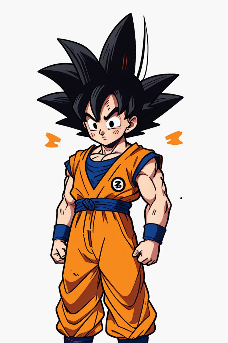 Son Goku - Dragon Ball Z / Super (LoRA) image by Code_Breaker_Umbra