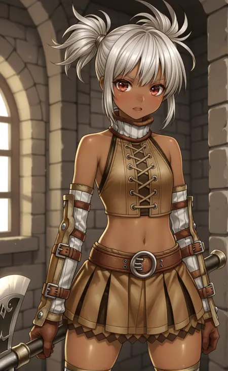 女ドワーフ(ウィザードリィ 囚われし魂の迷宮)/Female Dwarf(Wizardry: Labyrinth Of Lost Souls)