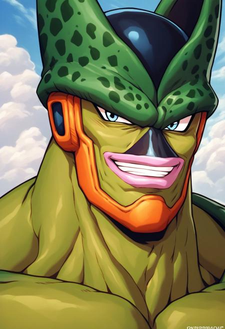 Semi-Perfect Cell [Dragon Ball Z] [PonyXL] V1
