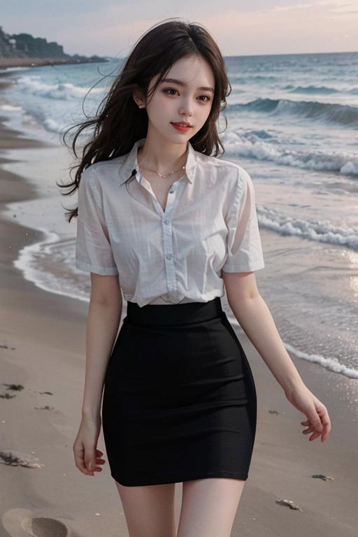 cotton pencil skirt\布材质铅笔裙 image by chenchen_cc