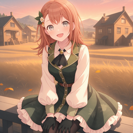 Chasing My Seniors  (Hanasato Minori) / Project SEKAI IllustriousXL