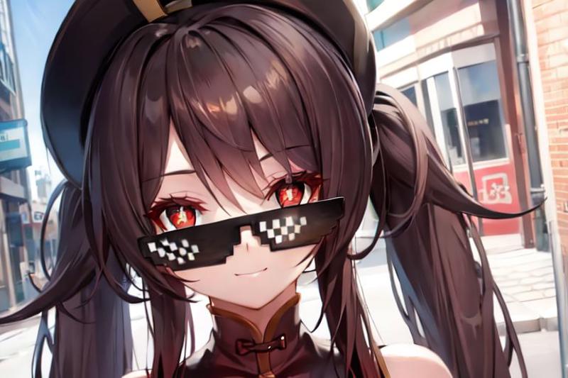 Deal with it Meme Sunglasses | Clothing/Concept LoRA image by Erik252