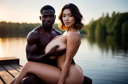 Sarah Petersons BBC Selfie / Couple Pose standing FT15