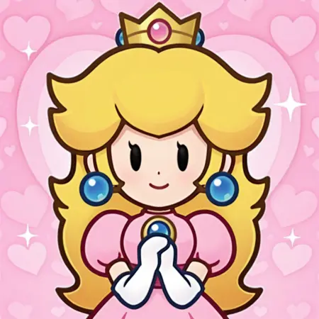 Princess Peach - [Paper Mario: The Thousand-Year Door] ~ (Illustrious)