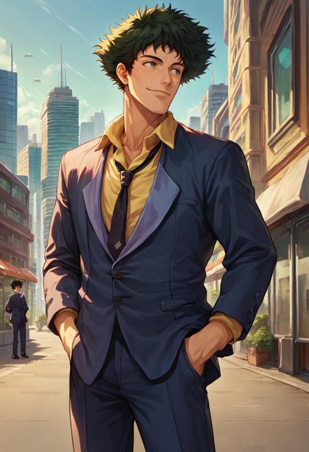 [PonyV6 XL] Spike Spiegel | Cowboy Bebop v1.0