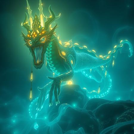 Masterpiece, a bioluminescence translucent kyawthuite, 32k, 16k, 8k, cinematic art,