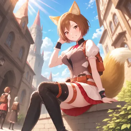 Skilled Merchant's Traveling Outfit (MEIKO) / Project SEKAI