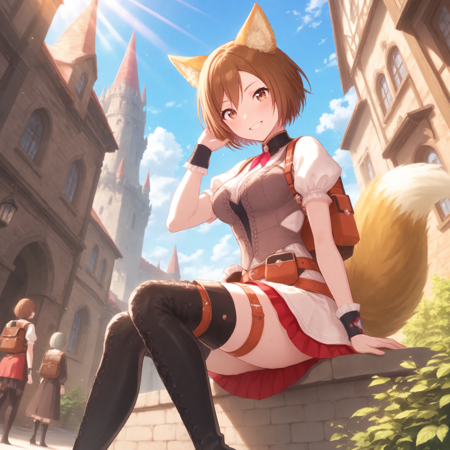 Skilled Merchant's Traveling Outfit (MEIKO) / Project SEKAI IllustriousXL